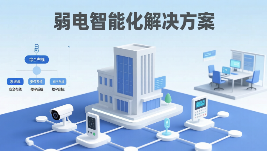 弱電工程智能化一體化服務(wù)，賦能各行智慧升級(jí)